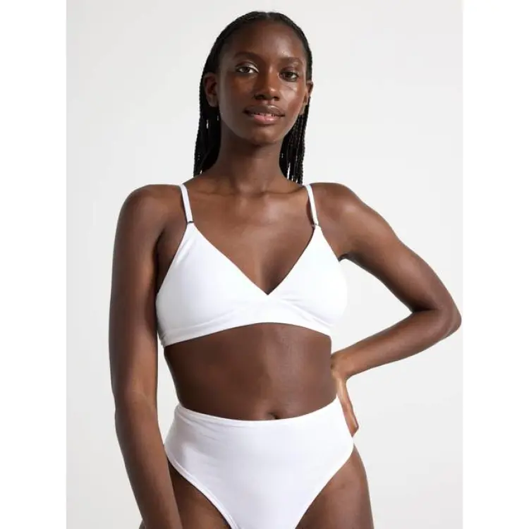 Lindex Soft bh bomull Vit