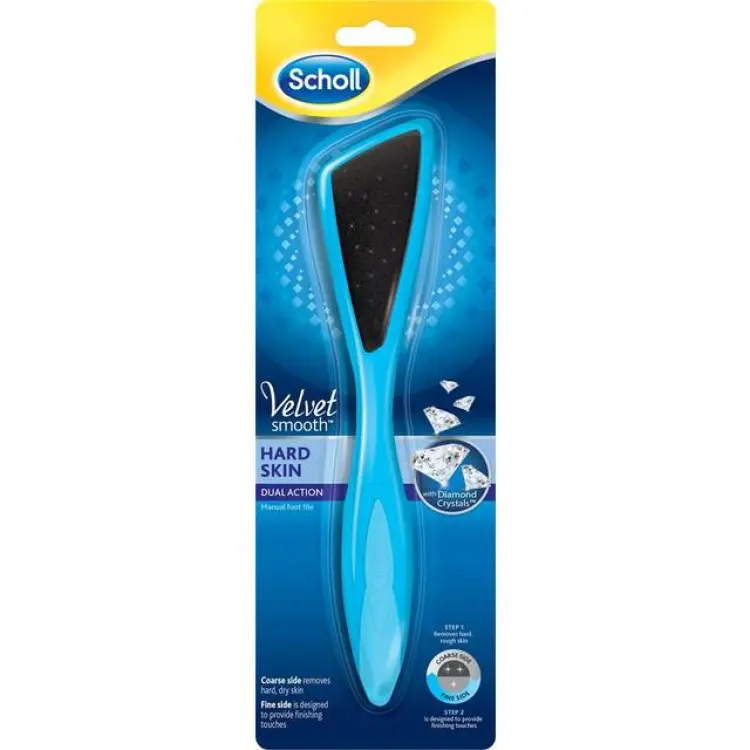 Scholl Velvet Smooth Hard Skin Dual Action Foot File