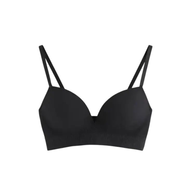 Lindex Seamless push up-bh Svart