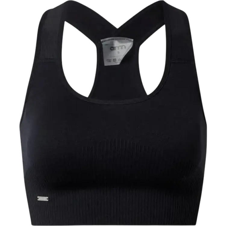 aim'n High Support Ribbed Bra - Black