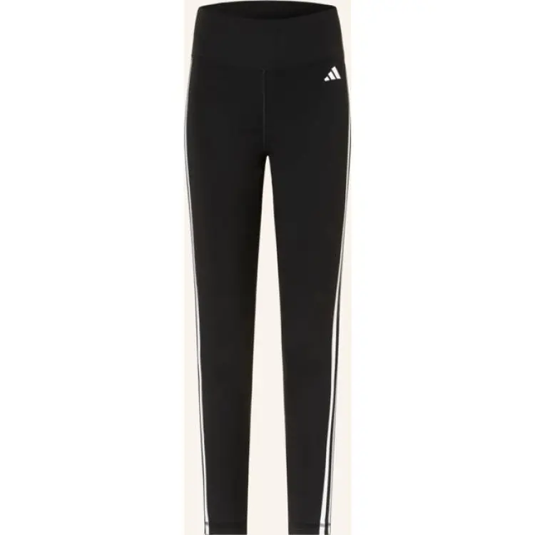 Adidas 3-Stripes High-Waisted 7/8 Leggings - Black