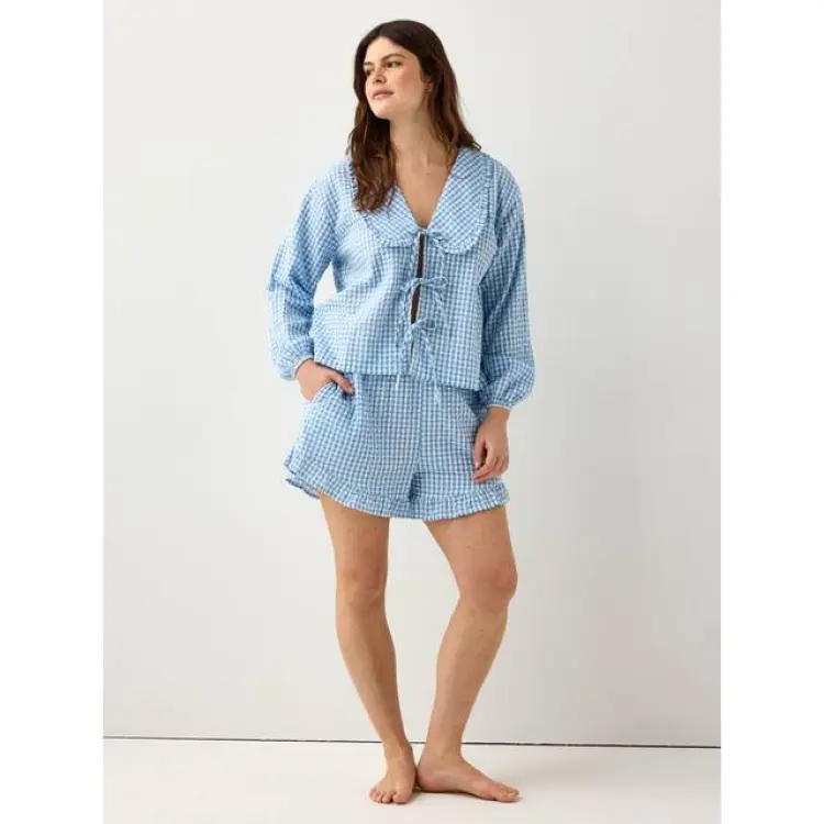 Lindex Pyjamasshorts Bäckebölja
