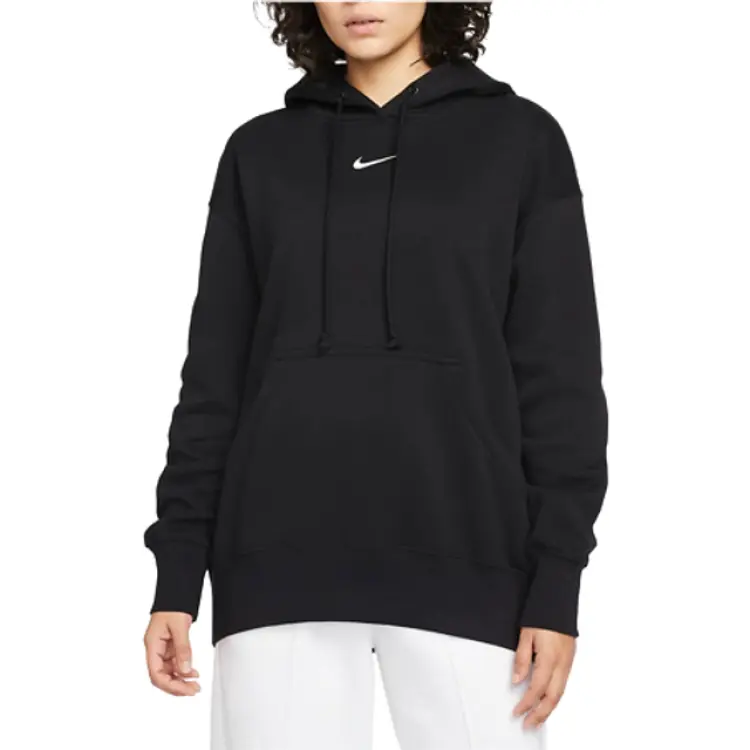 Nike Sportswear Phoenix Fleece Oversized Pullover Hoodie Women's - Black/Sail