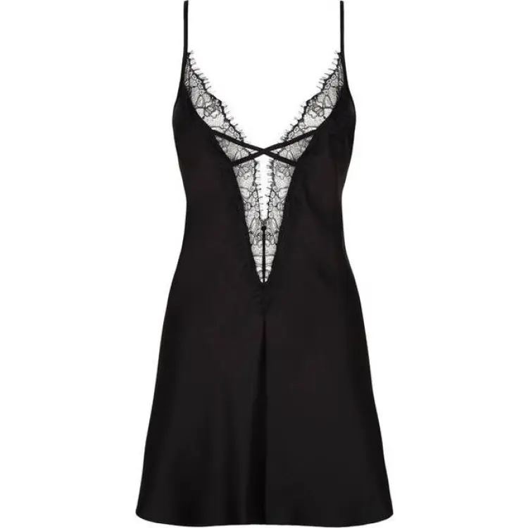 Ann Summers Cherryann Chemise - Black