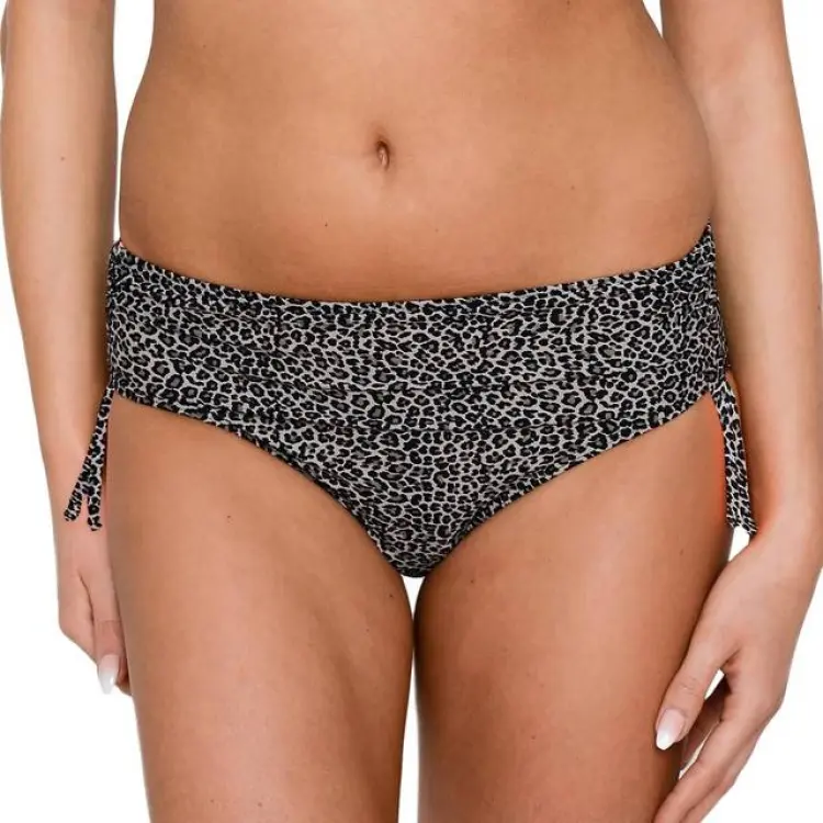 Saltabad Leo Bikini Maxi Tai With String Leopard