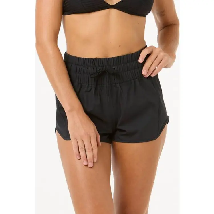 Rip Curl High Waist Retro Volley - Black