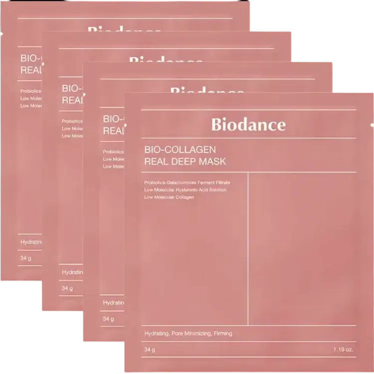 Biodance Bio-Collagen Real Deep Mask 4-pack