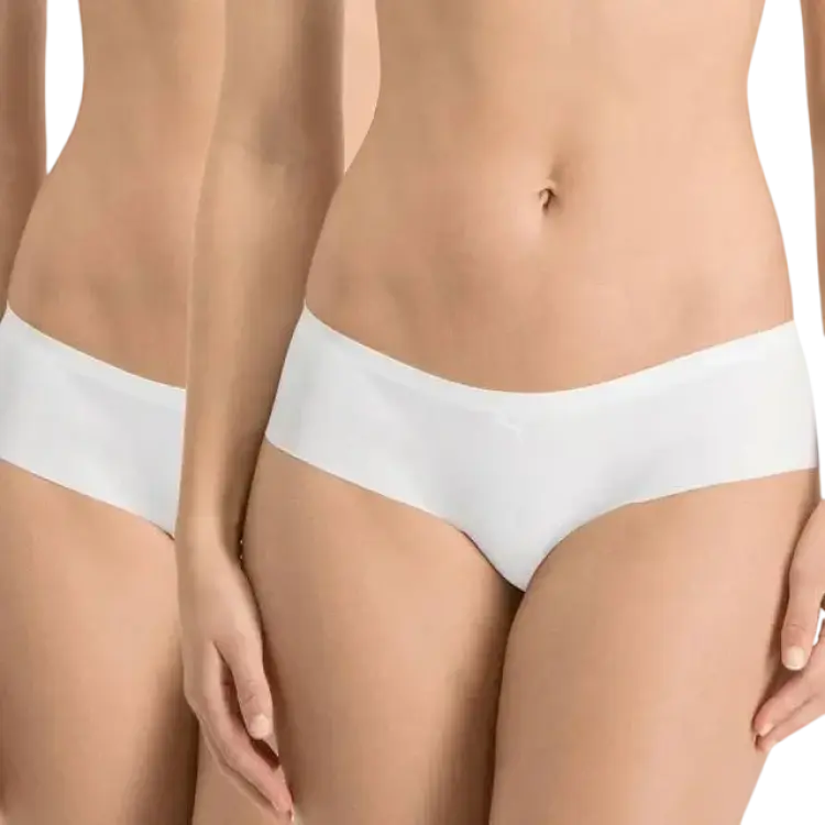 Puma Seamless Hipster 2-pack - White