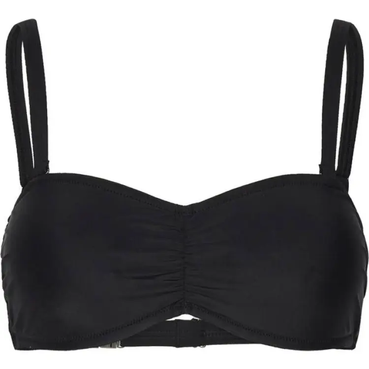 Swegmark Rio Bandeau Bikini Bra Padded Cups - Black
