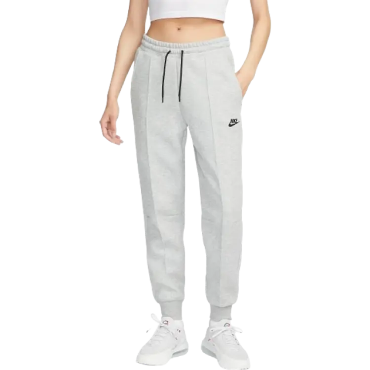 Nike Sportswear Tech Fleece Women's Mid Rise Joggers - Dark Grey Heather/Black