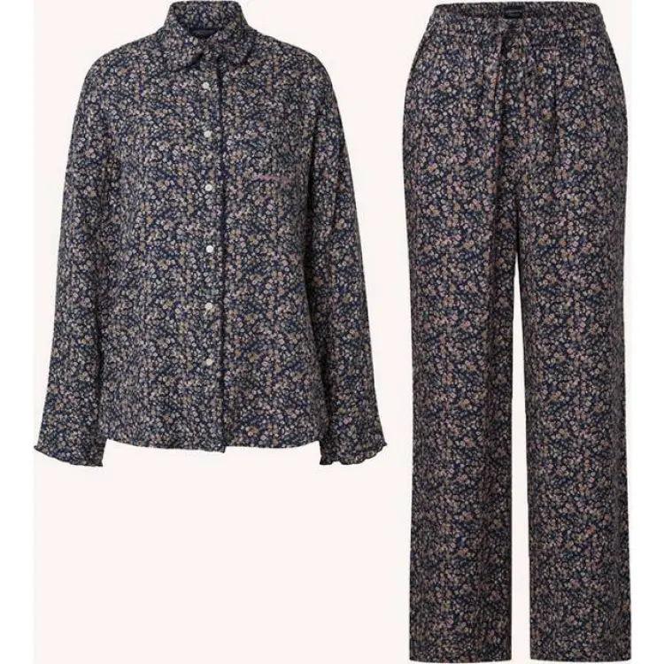 Lexington Lori Lyocell Pyjamas Set - Blue