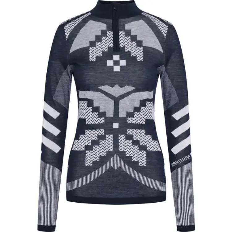 Kari Traa Faith Half-Zip Set Dam - Mörkblå