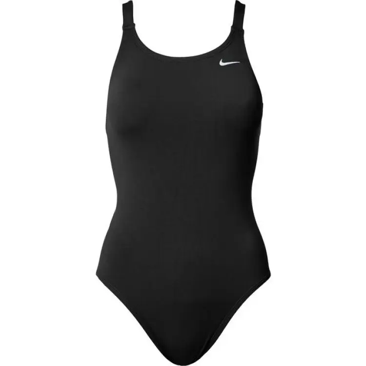 Nike Hydrastrong Solid Fastback Swimsuit - Black