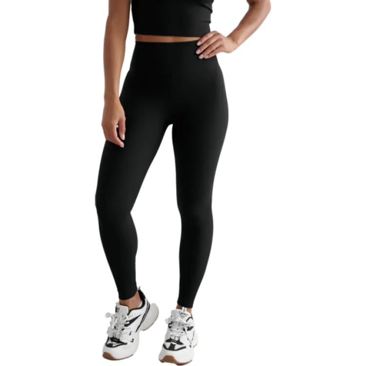 Aim'n Ribbed Performance Tights Nyheter Black