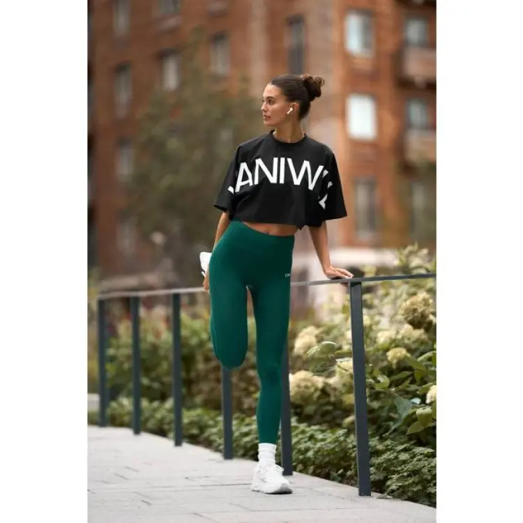 ICANIWILL Contrast Tights - Grön