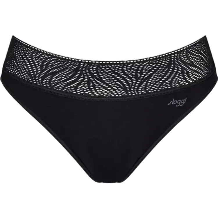 Sloggi Tai Medium Period Pants - Black