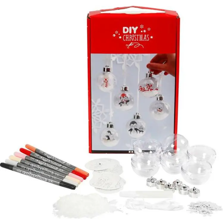 Easykit DIY Pysselkit Julgranskulor
