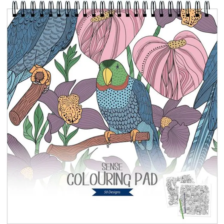 Sense Coloring Book Artist Spiral 50 sheets