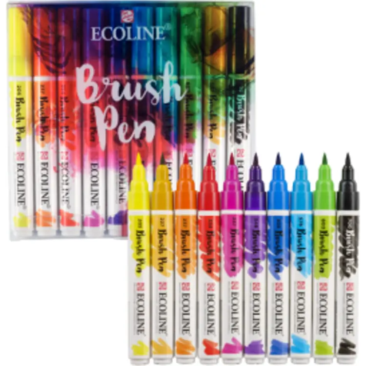 Ecoline Brush Pen 10 Pack
