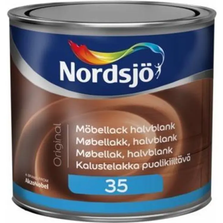 Nordsjö Original Möbellack halvblank 0,5 L