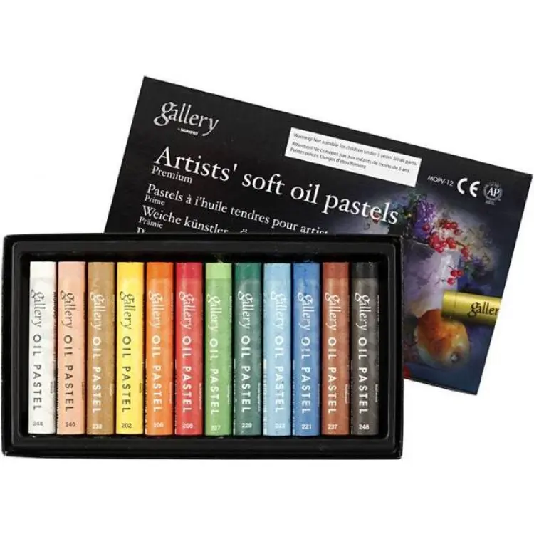 Mungyo Gallery Soft Oil Pastels 12