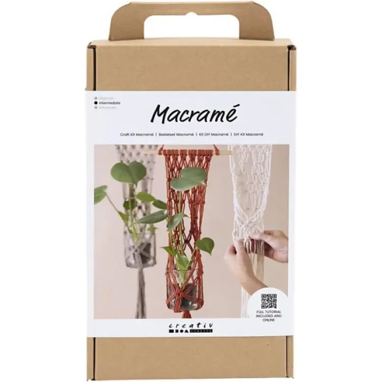 Creativ Company DIY Kit Makramé Ampel