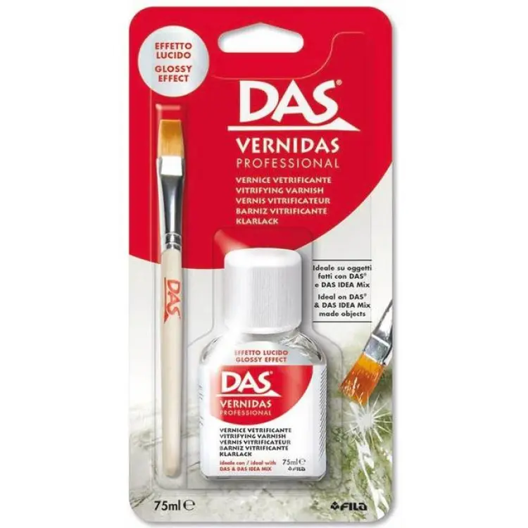 DAS Vernidas lackeringskit 75 ml med pensel