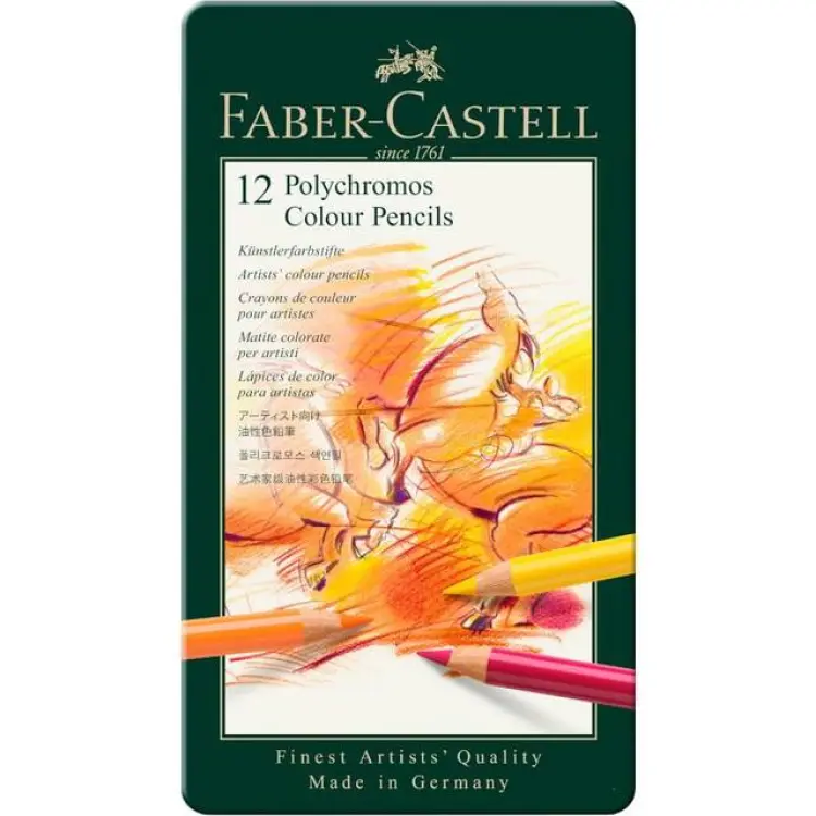 Faber-Castell Färgpennor Polychromos 12 Set
