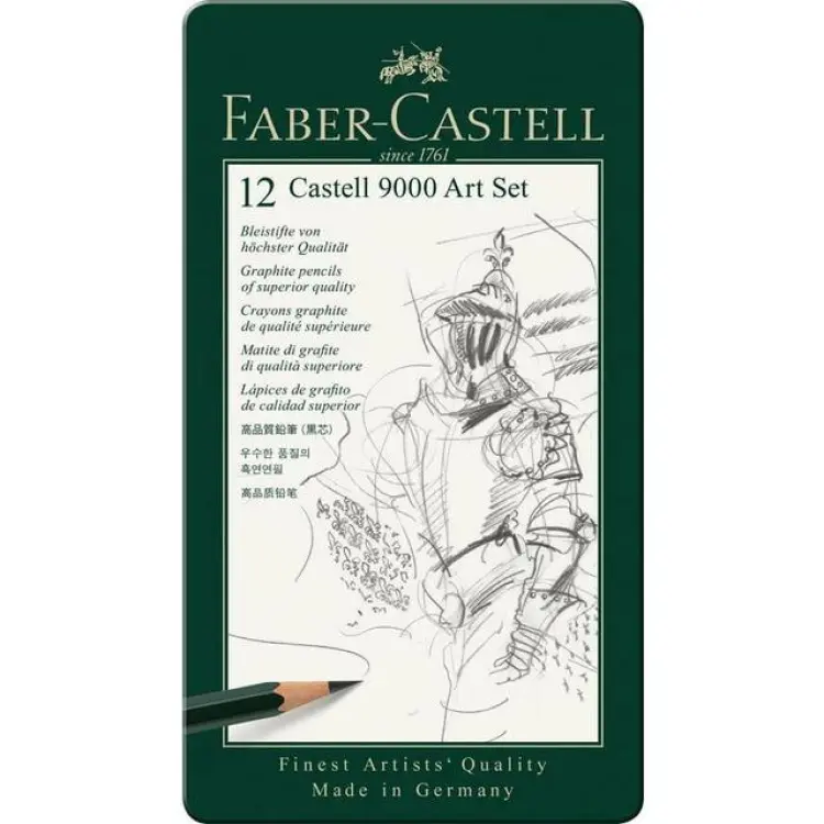 Faber-Castell Castell 9000 Art Set 12-pack