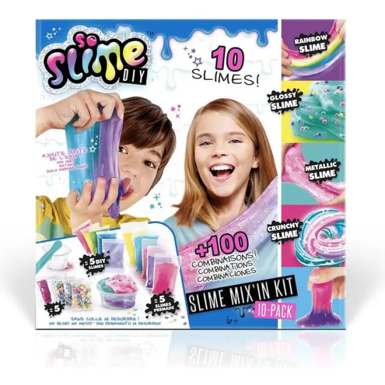 Canal Toys So Slime DIY Mix'in Kit 10-pack