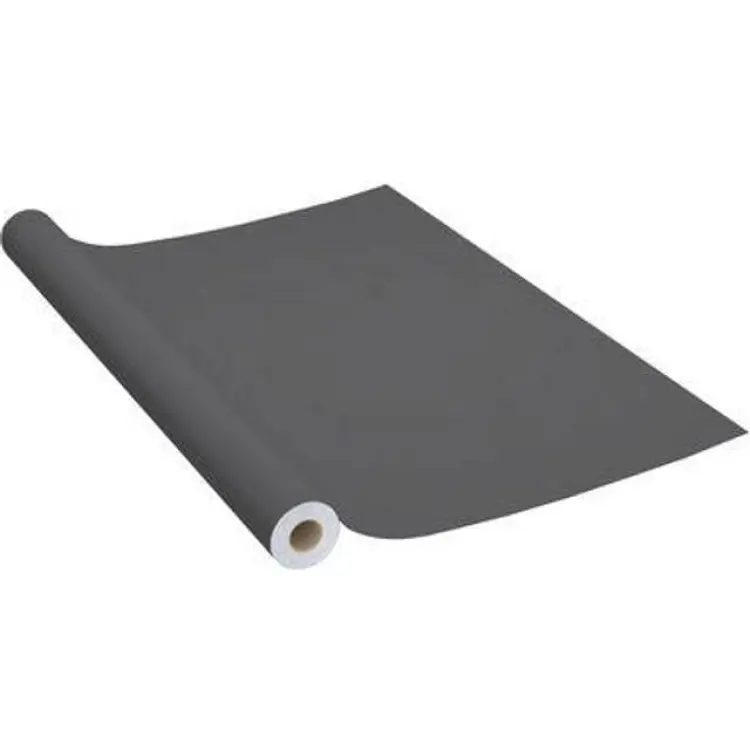 vidaXL Dekorplast grå 90x500 cm