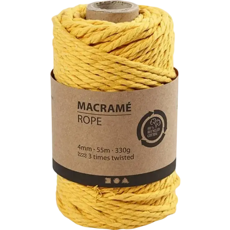 Knittingroom Macramégarn 4mm 55m