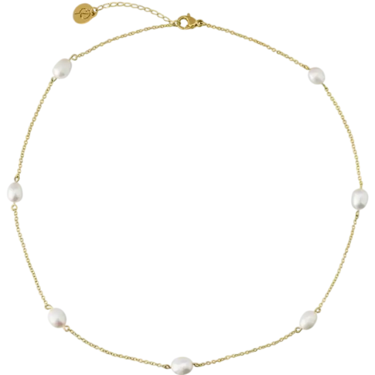Edblad Perla Necklace - Gold/Pearls