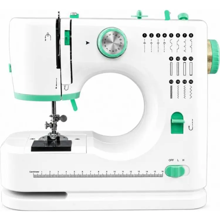 Bedly Symaskin Elektrisk 16 Sömmar LED Belysning