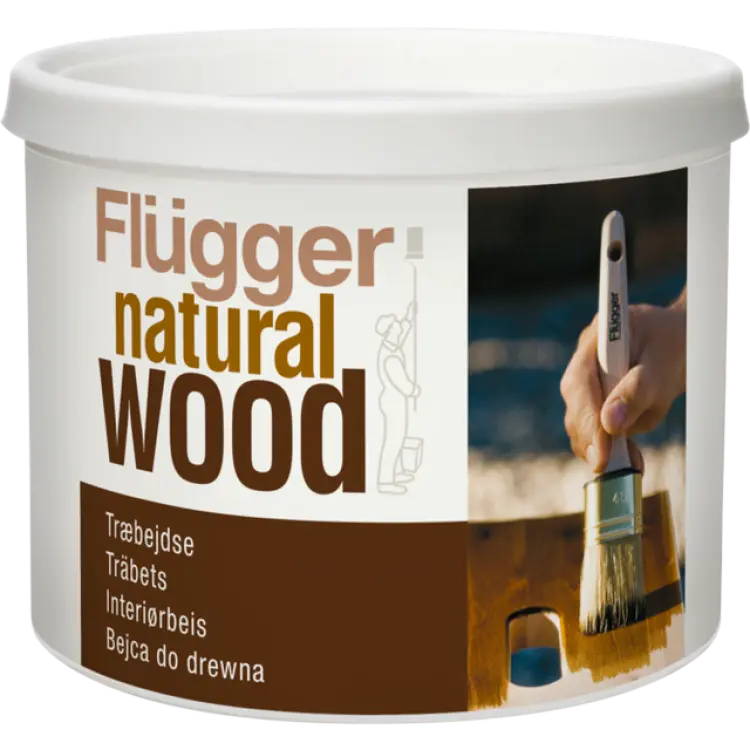 Flügger Natural Wood Träbets 0,35 L