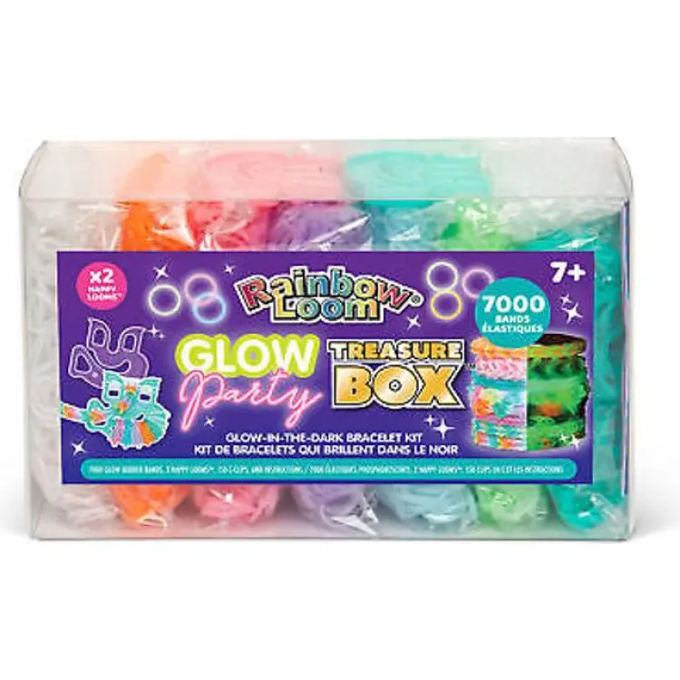 Rainbow Loom Treasure Box Glow-in-the-Dark