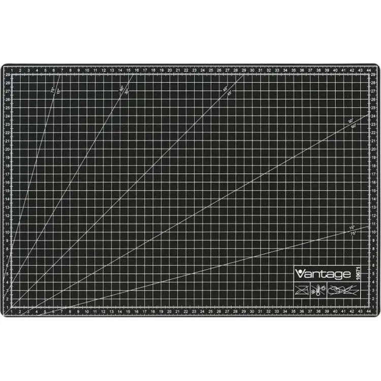 Dahle Skärmatta Svart A3