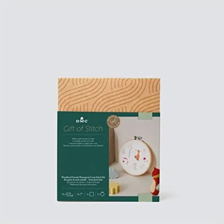DMC Gift of Stitch Broderikit Korsstygn Monogram