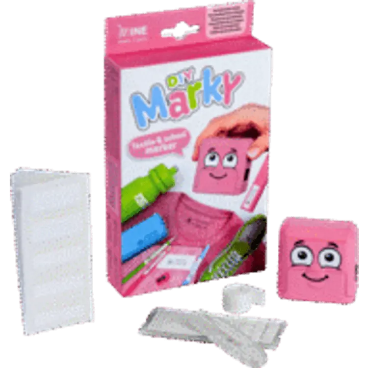 Colop Marky DIY textilstämpel rosa