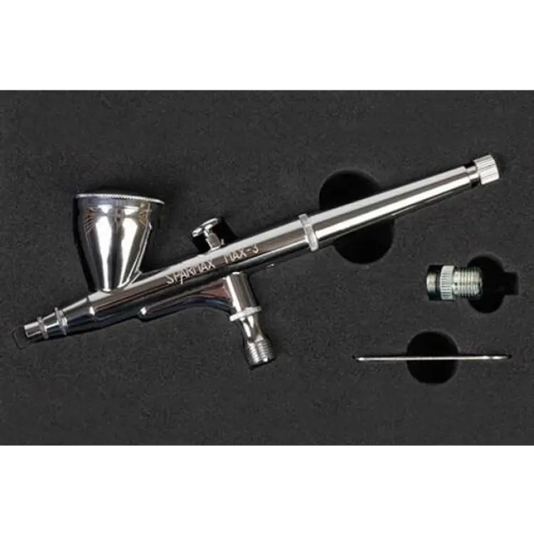 Sparmax Airbrush MAX-3, 0,30mm Gravity-feed 7cc