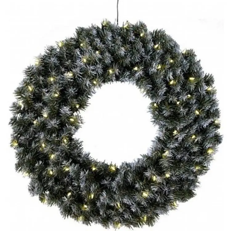 Star Trading Edmonton julkrans med snö 70 cm