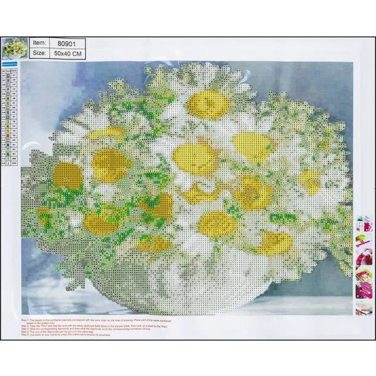 Centrum Diamond Painting 40x50cm Flowers