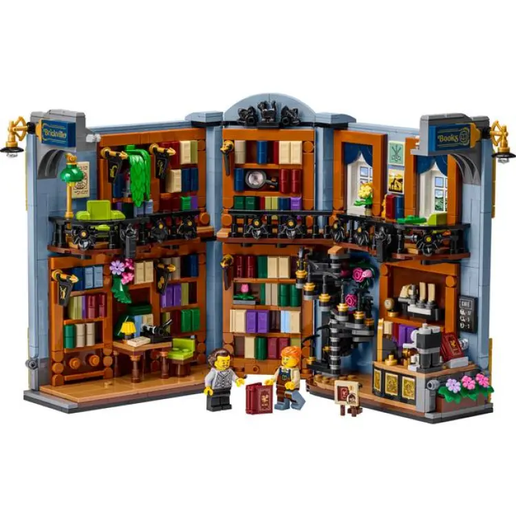 LEGO Icons Bokhandel Bokvrå