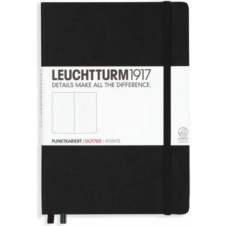 Leuchtturm1917 Hardback Medium Notebook Dotted Paper A5
