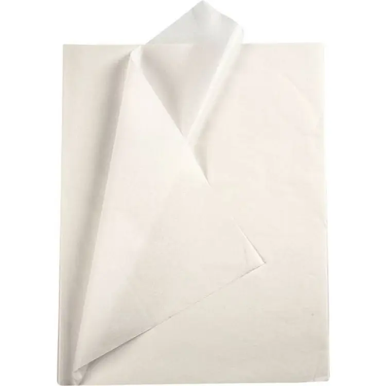 Creativ Company Silkespapper 50x70 cm vit 25 ark