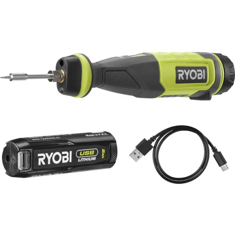 Ryobi RSI4-120G Lödpenna Med Batteri Och Laddare
