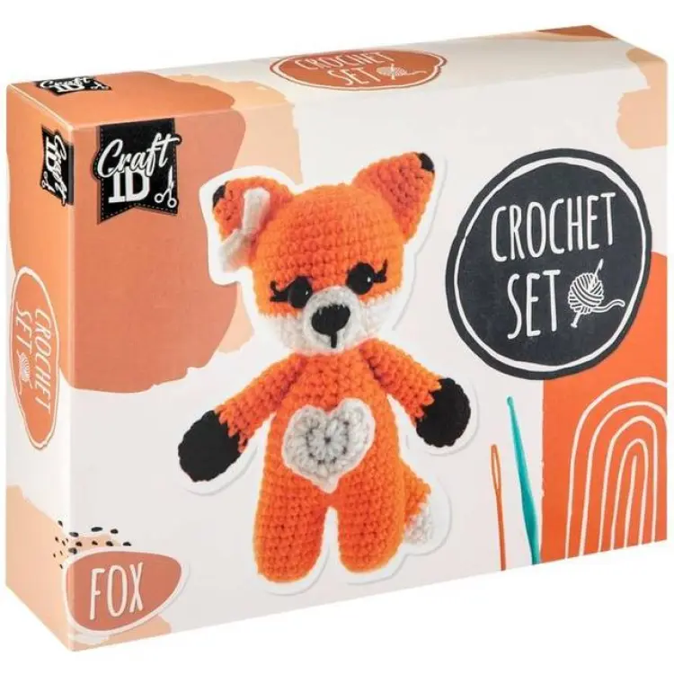 Craft ID Crochet Kit Fox