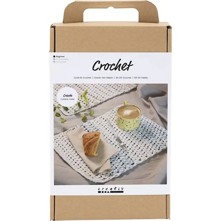 Creativ Company DIY Kit Hækle Bordstablett
