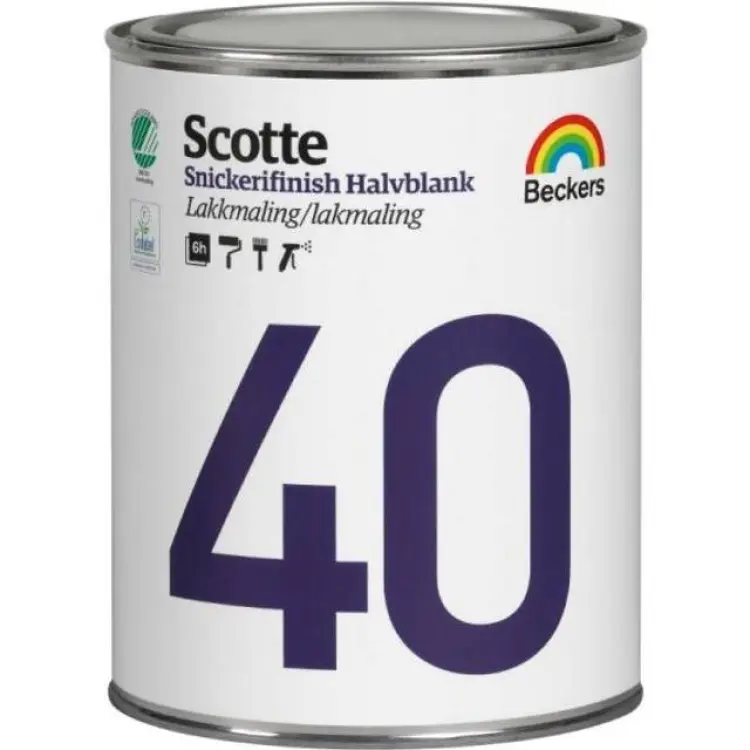 Beckers Scotte 40 Snickerifinish 1 L