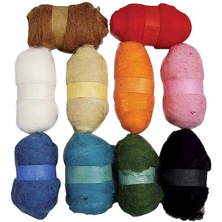 CChobby kardad ull 10 färger x 25 g